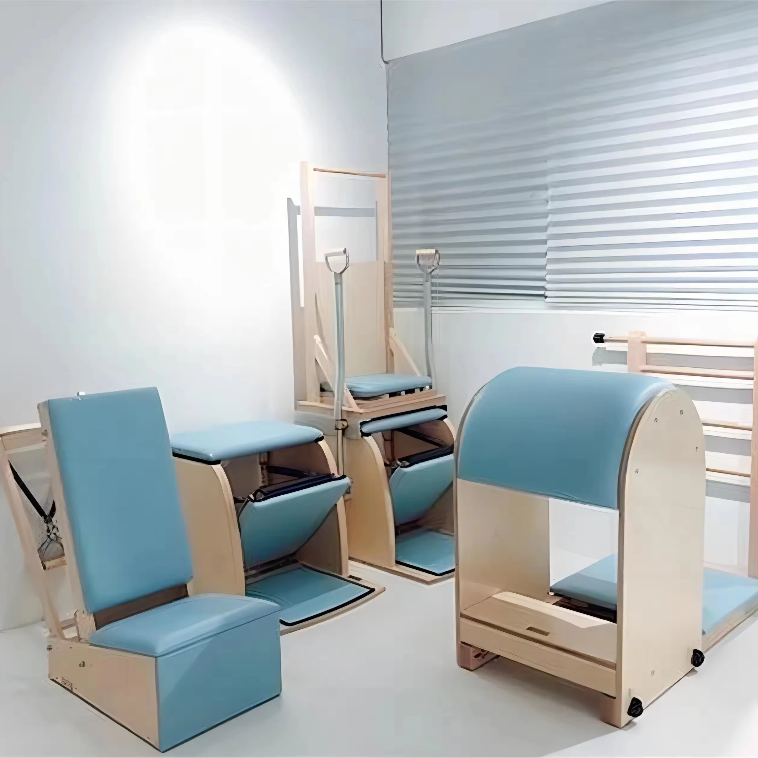 Upside Down Chair wood Pilates reformers Training Core Strength Building Back yoga inversion chairs
Upside Down Chair wood Pilates reformers Training Core Strength Building Back yoga inversion chairs