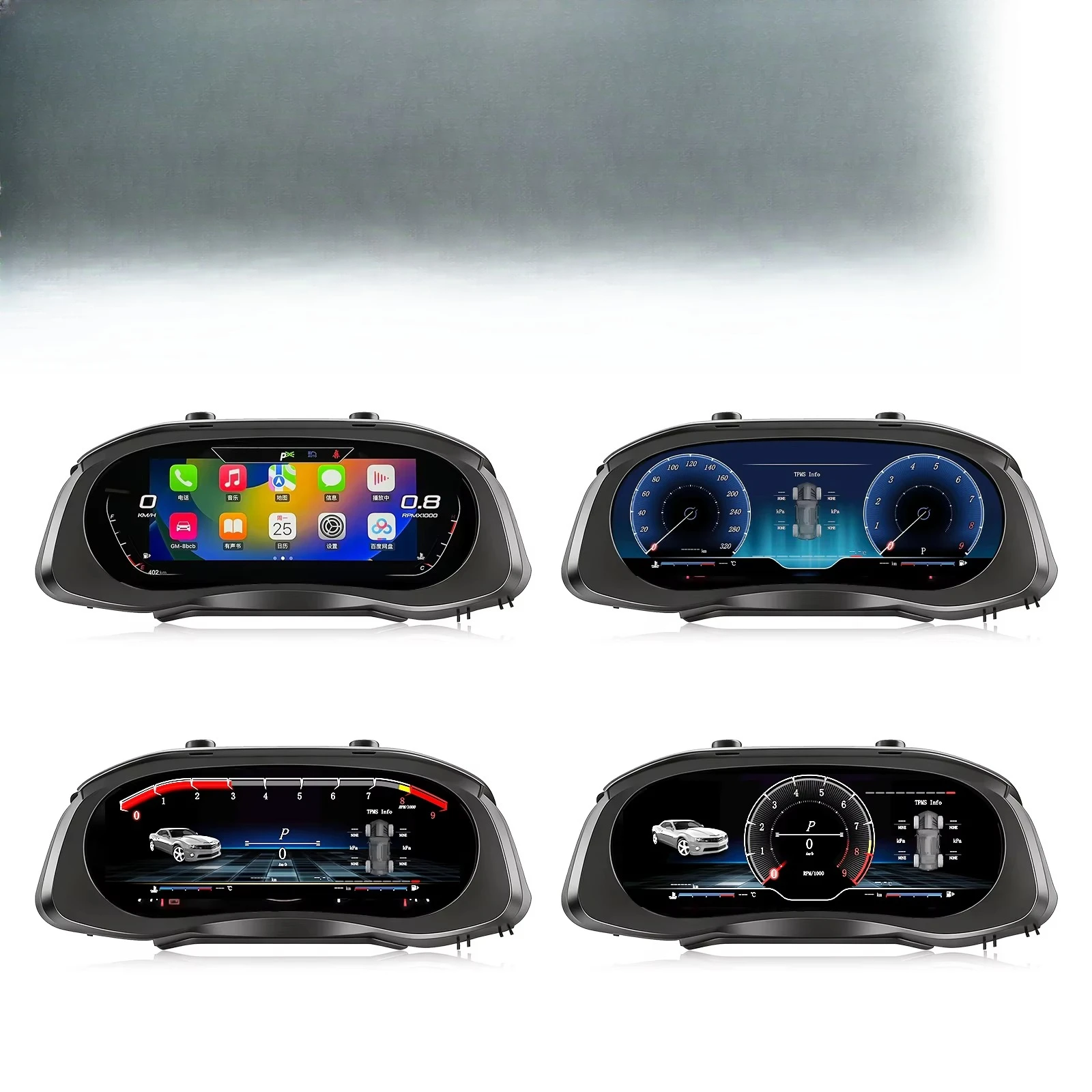 Navihua New Car Digital Cluster Auto Speedometer Linux System Carplay LCD Dashboard Panel Gauge for Orlando 2018-2020
Navihua New Car Digital Cluster Auto Speedometer Linux System Carplay LCD Dashboard Panel Gauge for Orlando 2018-2020