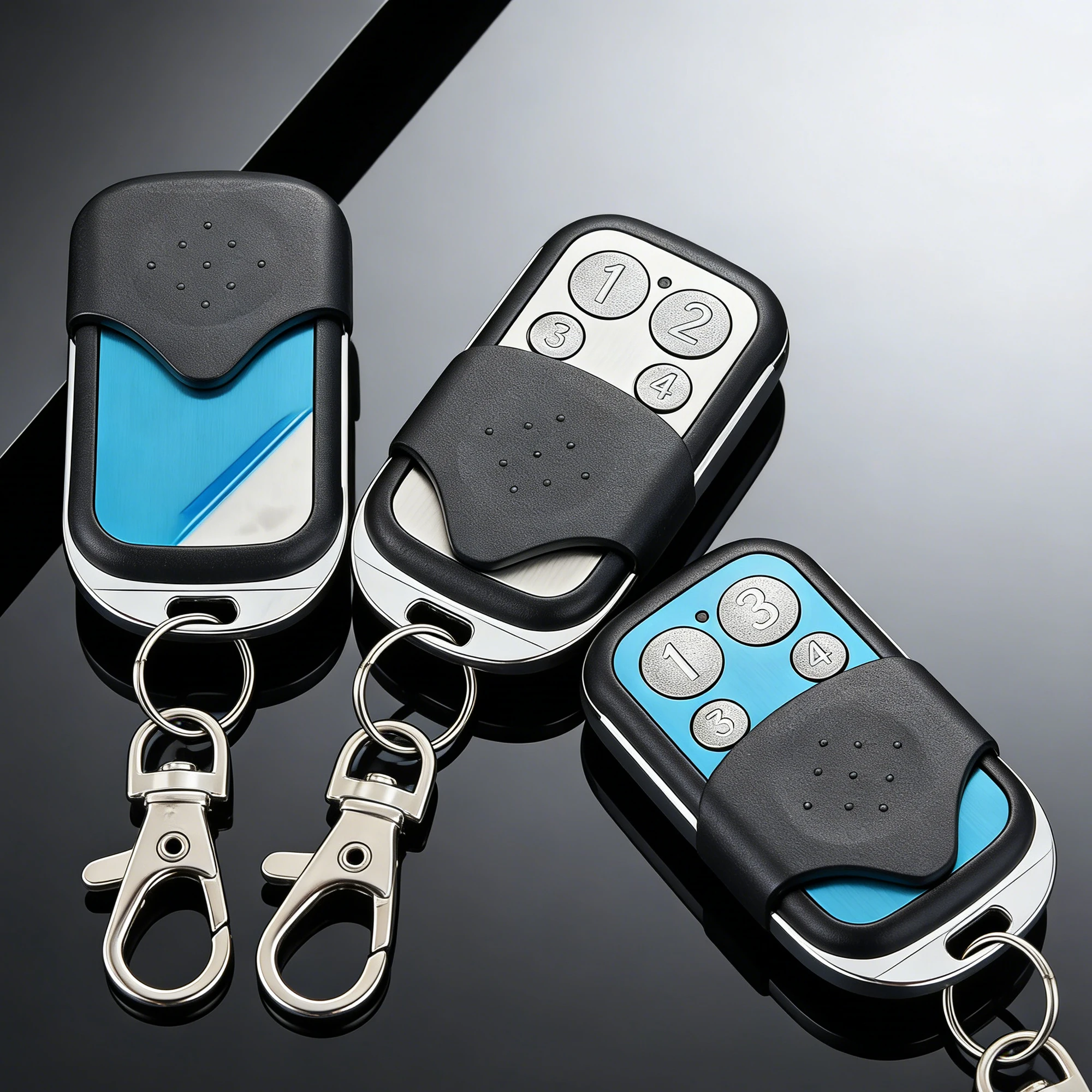 3pcs Remote Control 433.92 MHz Fixed Code Replicator Transmitter High end metal Garage Door Opener
3pcs Remote Control 433.92 MHz Fixed Code Replicator Transmitter High end metal Garage Door Opener
