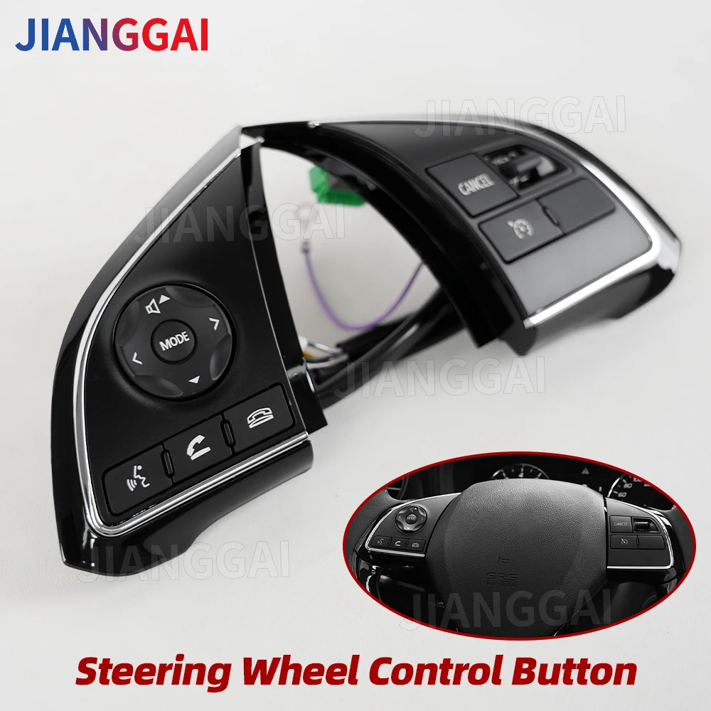 Car Cruise Control Switch Steering Wheel Button Audio 8616A037 8602A088 For Mitsubishi L200 Xpander Outlander ASX Mirage G4
Car Cruise Control Switch Steering Wheel Button Audio 8616A037 8602A088 For Mitsubishi L200 Xpander Outlander ASX Mirage G4