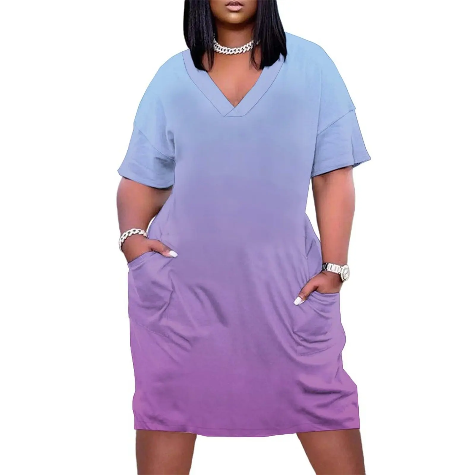 Lilac Loose Pocket Dress Women's long dress summer dresses evening dress ladies women elegant luxury
Lilac Loose Pocket Dress Women's long dress summer dresses evening dress ladies women elegant luxury