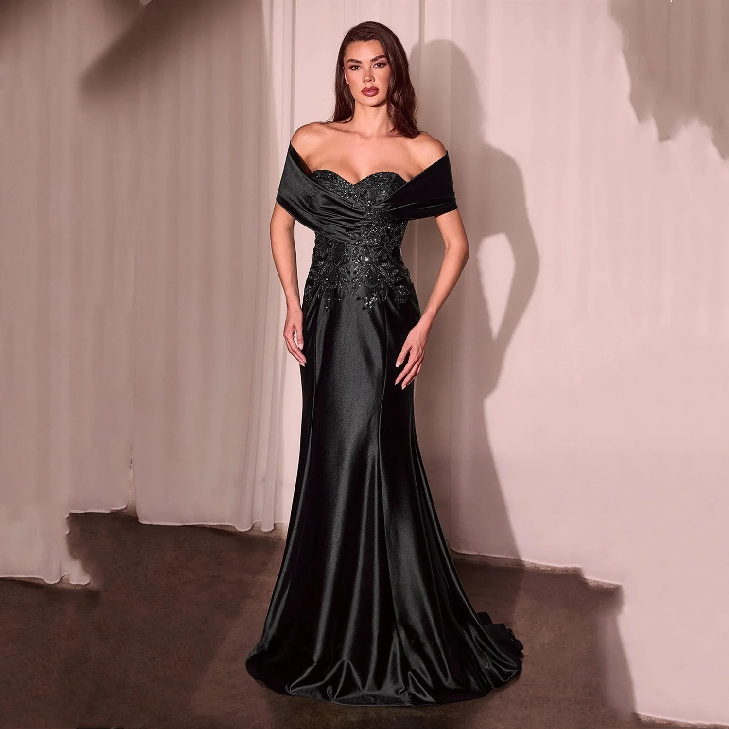 Черное длинное платье с бисером на заказ Вечерние платья Pastrol Унисекс Джерси Ретро Дубай Саудовская Аравия Израиль Пром по индивидуальному заказу
Черное длинное платье с бисером на заказ Вечерние платья Pastrol Унисекс Джерси Ретро Дубай Саудовская Аравия Израиль Пром по индивидуальному заказу