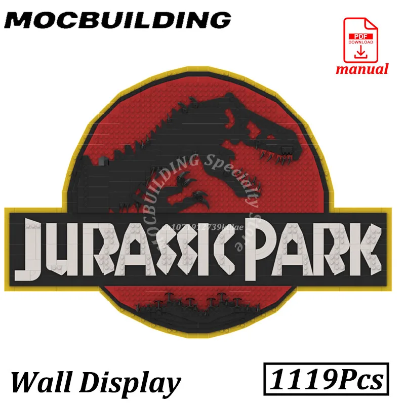 Jurassic Dinosaur Wall Decoration Tyrannosaurus MOC Building Blocks Bricks DIY Construction Toys Birthday Gifts Present
Jurassic Dinosaur Wall Decoration Tyrannosaurus MOC Building Blocks Bricks DIY Construction Toys Birthday Gifts Present
