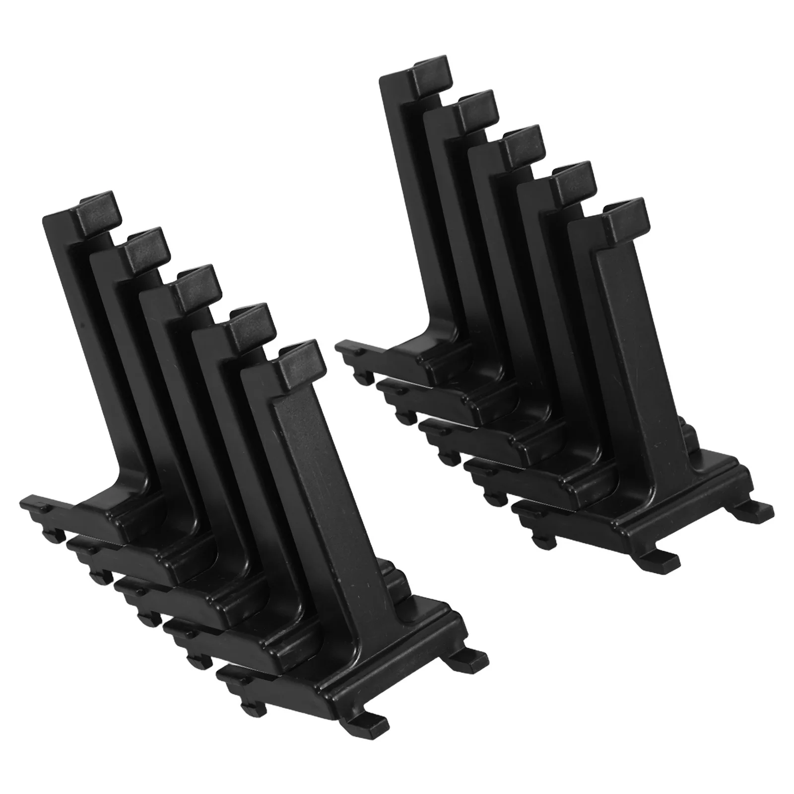 10Pcs Black Plastic Pegboard Hooks for Square Holes Heavy Duty Tool Holders Hanging Display Shelves
10Pcs Black Plastic Pegboard Hooks for Square Holes Heavy Duty Tool Holders Hanging Display Shelves