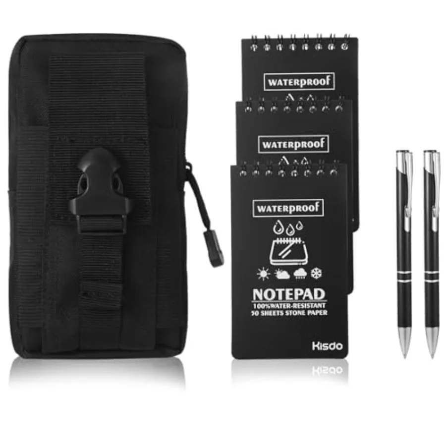 6 Pcs Waterproof Notebook, Write in the Rain Notebook All Weather, Police Notepad with Waterproof Notepad Pen, 3 X 5 Inch Pocke
6 Pcs Waterproof Notebook, Write in the Rain Notebook All Weather, Police Notepad with Waterproof Notepad Pen, 3 X 5 Inch Pocke