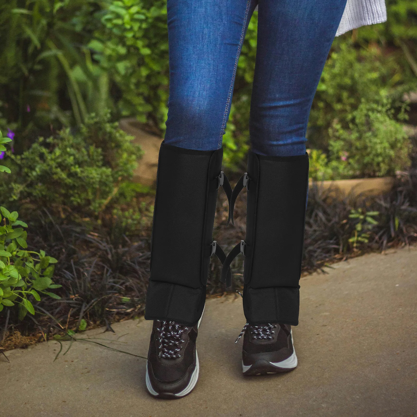 Пара легких дышащих регулируемых защитных накладок на ноги от змей для активного отдыха, походов и охоты, водонепроницаемые, защита от змей
Пара легких дышащих регулируемых защитных накладок на ноги от змей для активного отдыха, походов и охоты, водонепроницаемые, защита от змей