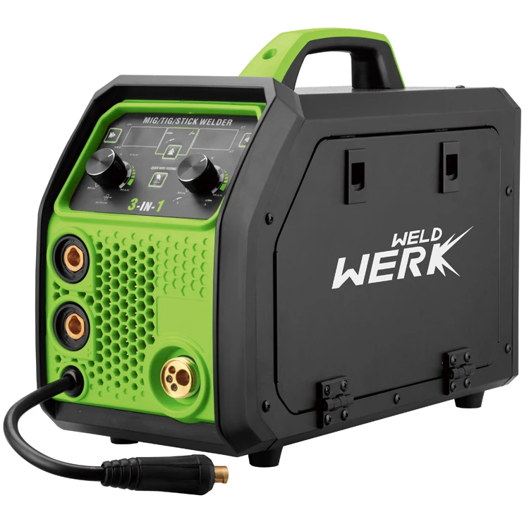 Multifunctional 5-in-1 MIG Welder with 200A Output Current Features MIG TIG & MMA Modes
Multifunctional 5-in-1 MIG Welder with 200A Output Current Features MIG TIG & MMA Modes