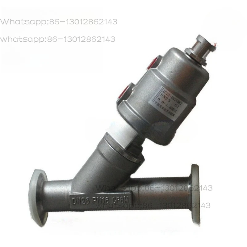 Pneumatic Angle Seat Valve, Quick Fit Angle Seat Valve, Stainless Steel Quick Fit Angle Seat Valve DN15 DN20
Pneumatic Angle Seat Valve, Quick Fit Angle Seat Valve, Stainless Steel Quick Fit Angle Seat Valve DN15 DN20