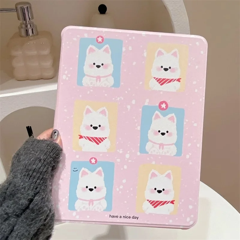 Чехол для планшета с изображением милой собаки
Чехол для планшета с изображением милой собаки