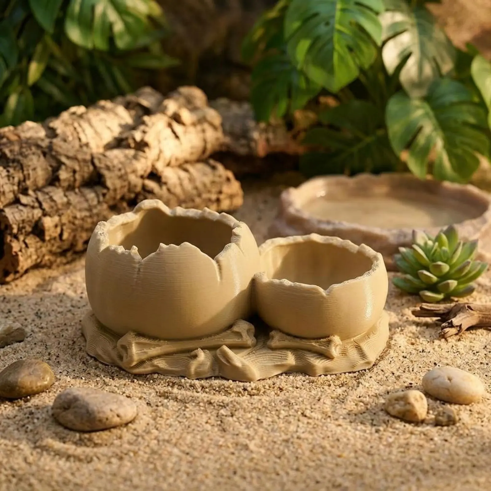 Gecko Feeding Bowl Stable Base Gecko Feeding Cup Lizard Fruit Bowl Portion Control Lizard Food Dish PETG Material
Gecko Feeding Bowl Stable Base Gecko Feeding Cup Lizard Fruit Bowl Portion Control Lizard Food Dish PETG Material