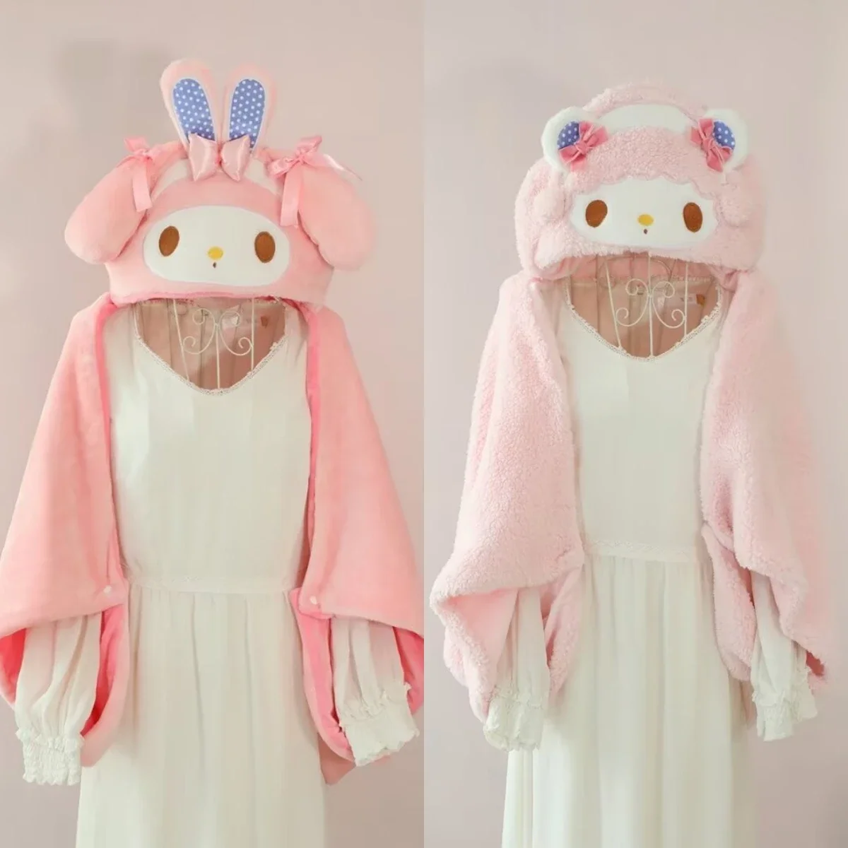 Одеяло с капюшоном Sanrio Cartoon My Melody Kawaii в японском стиле, плюшевый плащ с капюшоном, милое пианино, теплое фланелевое одеяло, подарок на Рождество для девочек
Одеяло с капюшоном Sanrio Cartoon My Melody Kawaii в японском стиле, плюшевый плащ с капюшоном, милое пианино, теплое фланелевое одеяло, подарок на Рождество для девочек