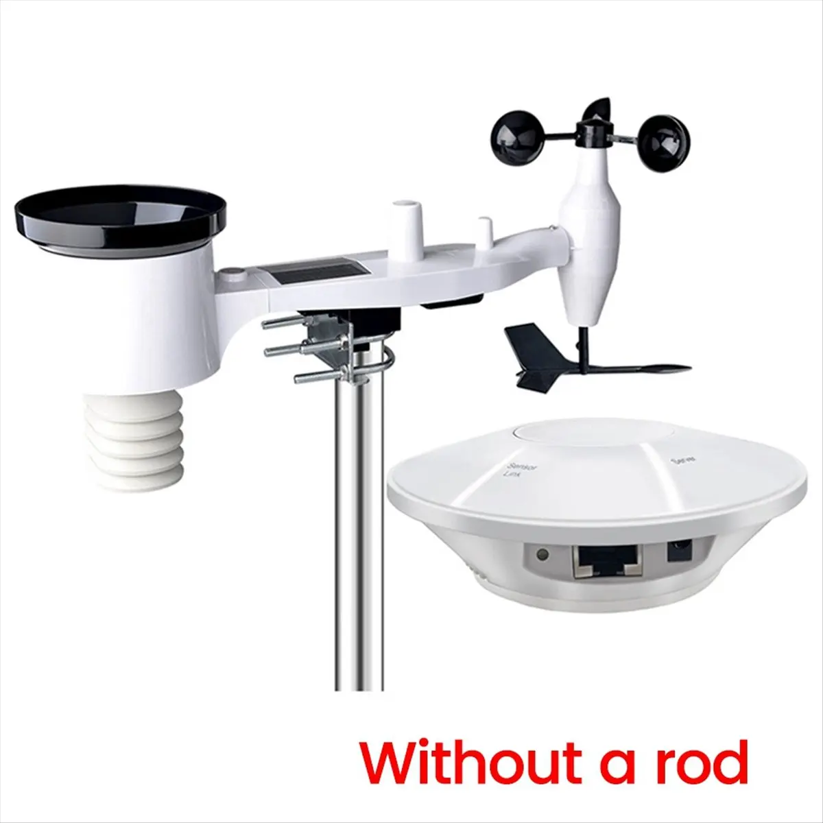 (ABGQ) EU PLUG Weather Station Smart Hub GW2002 WiFi Gateway Wind Speed Wind Direction Rain Temperature Humidity
(ABGQ) EU PLUG Weather Station Smart Hub GW2002 WiFi Gateway Wind Speed Wind Direction Rain Temperature Humidity