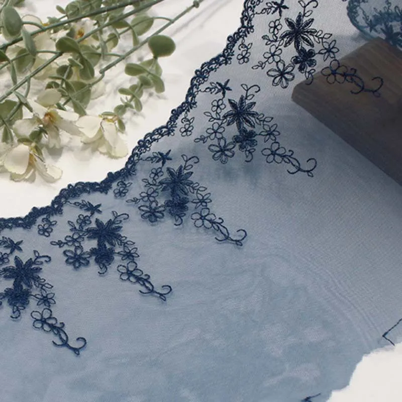 61 ярдов, ретро, темно-синяя вышитая кружевная отделка, юбка с подолом для одежды, аксессуары, нижнее белье, платье, шитье, кружево 
61 ярдов, ретро, темно-синяя вышитая кружевная отделка, юбка с подолом для одежды, аксессуары, нижнее белье, платье, шитье, кружево