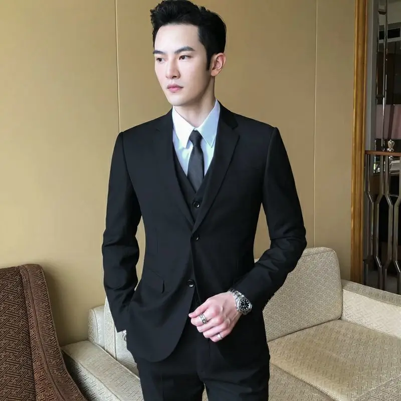 Men 4 Piece Suit Sets Lapel Full Sleeve Blazers Necktie Shirt Pant Slim Fit Solid Ensemble Wedding Evening Party Night 2026
Men 4 Piece Suit Sets Lapel Full Sleeve Blazers Necktie Shirt Pant Slim Fit Solid Ensemble Wedding Evening Party Night 2026