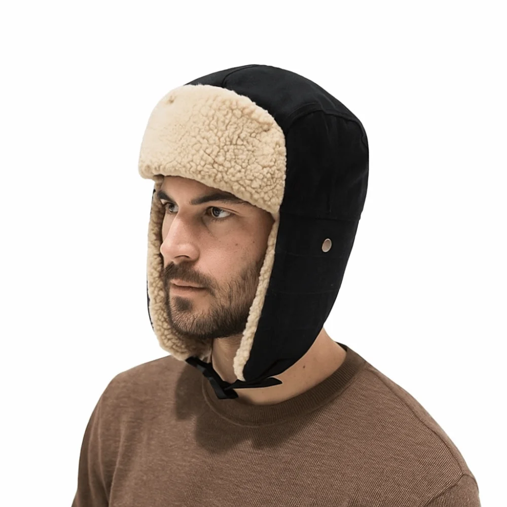 Fashion Fleece Ear Protective Hat Windproof Keep Warm Winter Plush Hat Thickened Korean Style Lei Feng Cap Women
Fashion Fleece Ear Protective Hat Windproof Keep Warm Winter Plush Hat Thickened Korean Style Lei Feng Cap Women