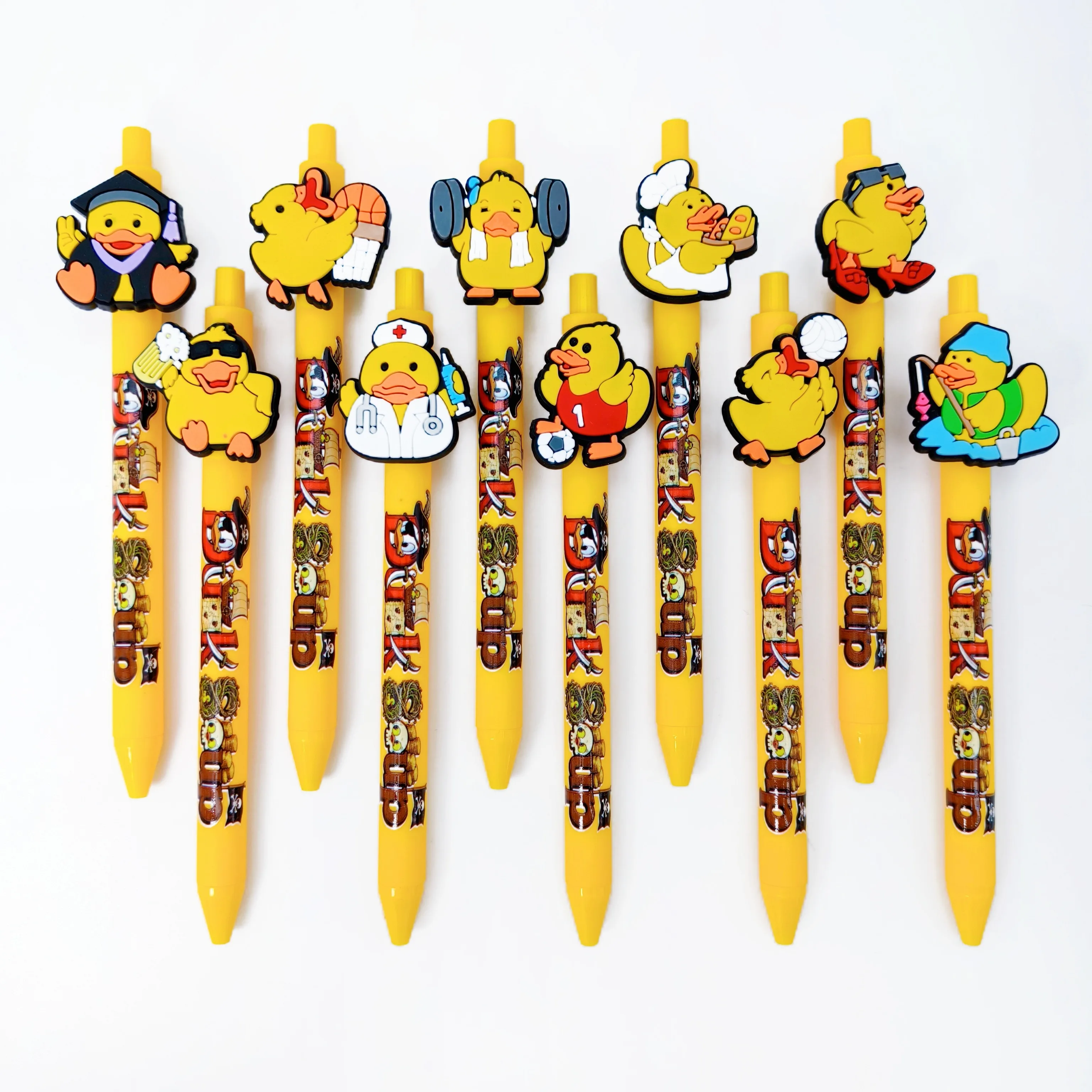 10pcs/20pcs Little Duck Ballpoint Pen Little Yellow Duck Theme Ballpoint Pen Student Writing Signature Pen
10pcs/20pcs Little Duck Ballpoint Pen Little Yellow Duck Theme Ballpoint Pen Student Writing Signature Pen