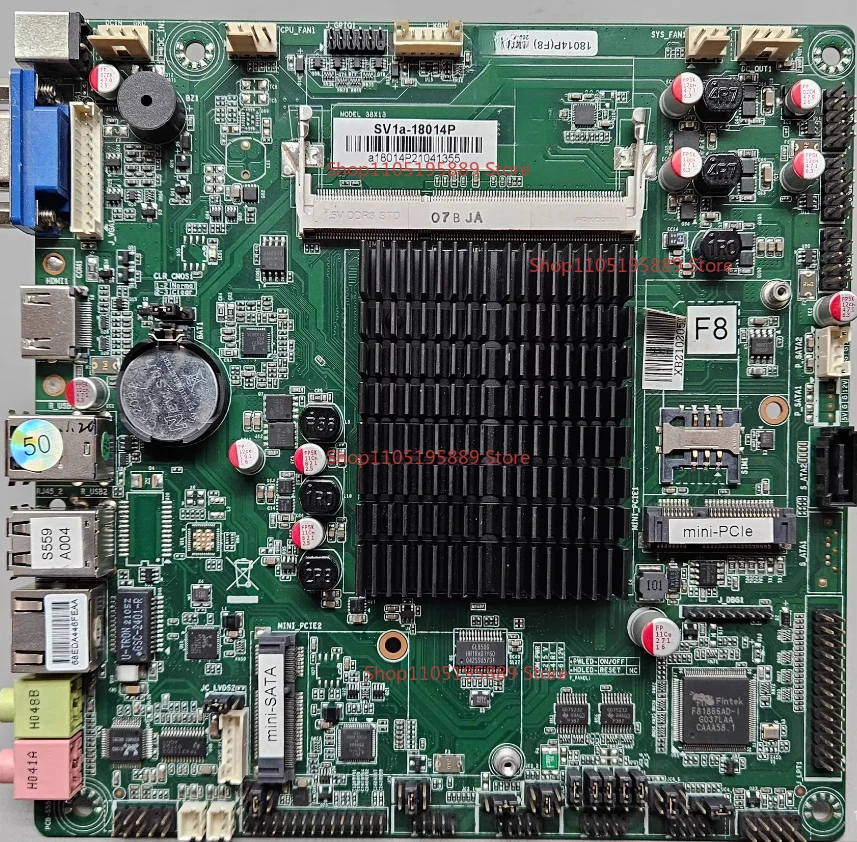 Промышленная материнская плата Zengbu SV1a-18014P 17 × 17 Mini ITX со встроенным двухъядерным процессором J1800, для кассовых аппаратов
Промышленная материнская плата Zengbu SV1a-18014P 17 × 17 Mini ITX со встроенным двухъядерным процессором J1800, для кассовых аппаратов
