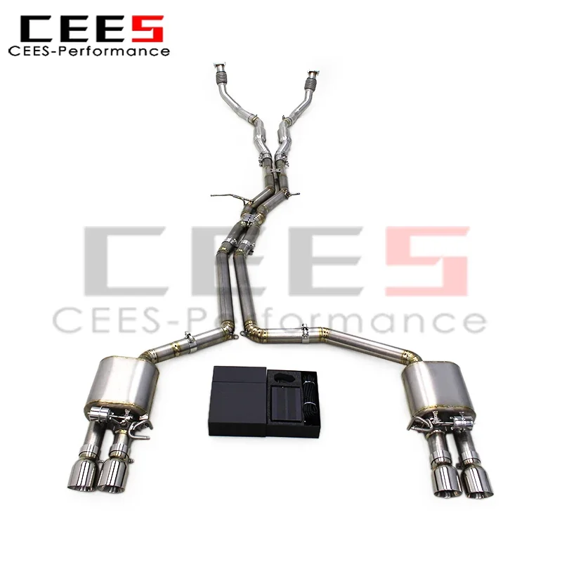 cees Performance Tuning Exhaust System for Audi S4/S5 B8 3.0T (2013-2019) Racing RC Titanium Catback with Sport Vacuum Valve
cees Performance Tuning Exhaust System for Audi S4/S5 B8 3.0T (2013-2019) Racing RC Titanium Catback with Sport Vacuum Valve
