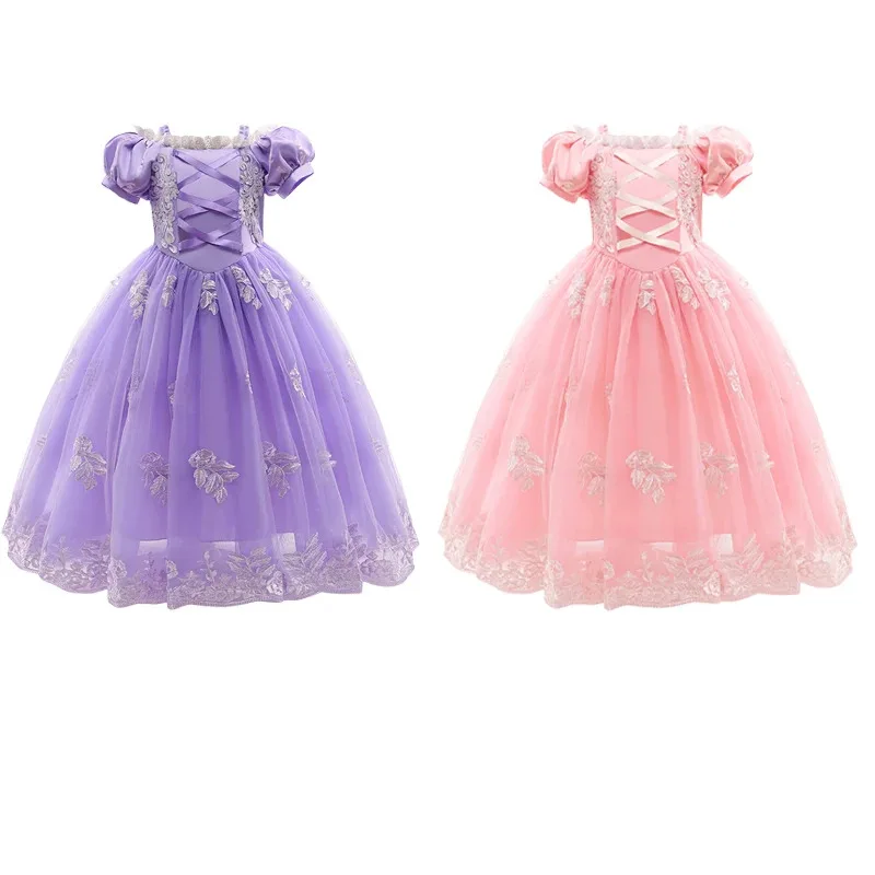 Girl Pink Aurora Cosplay Princess Dress Up Kids Christmas Halloween Tulle Fancy Rapunzel Costume for Children Girls Birthday
Girl Pink Aurora Cosplay Princess Dress Up Kids Christmas Halloween Tulle Fancy Rapunzel Costume for Children Girls Birthday