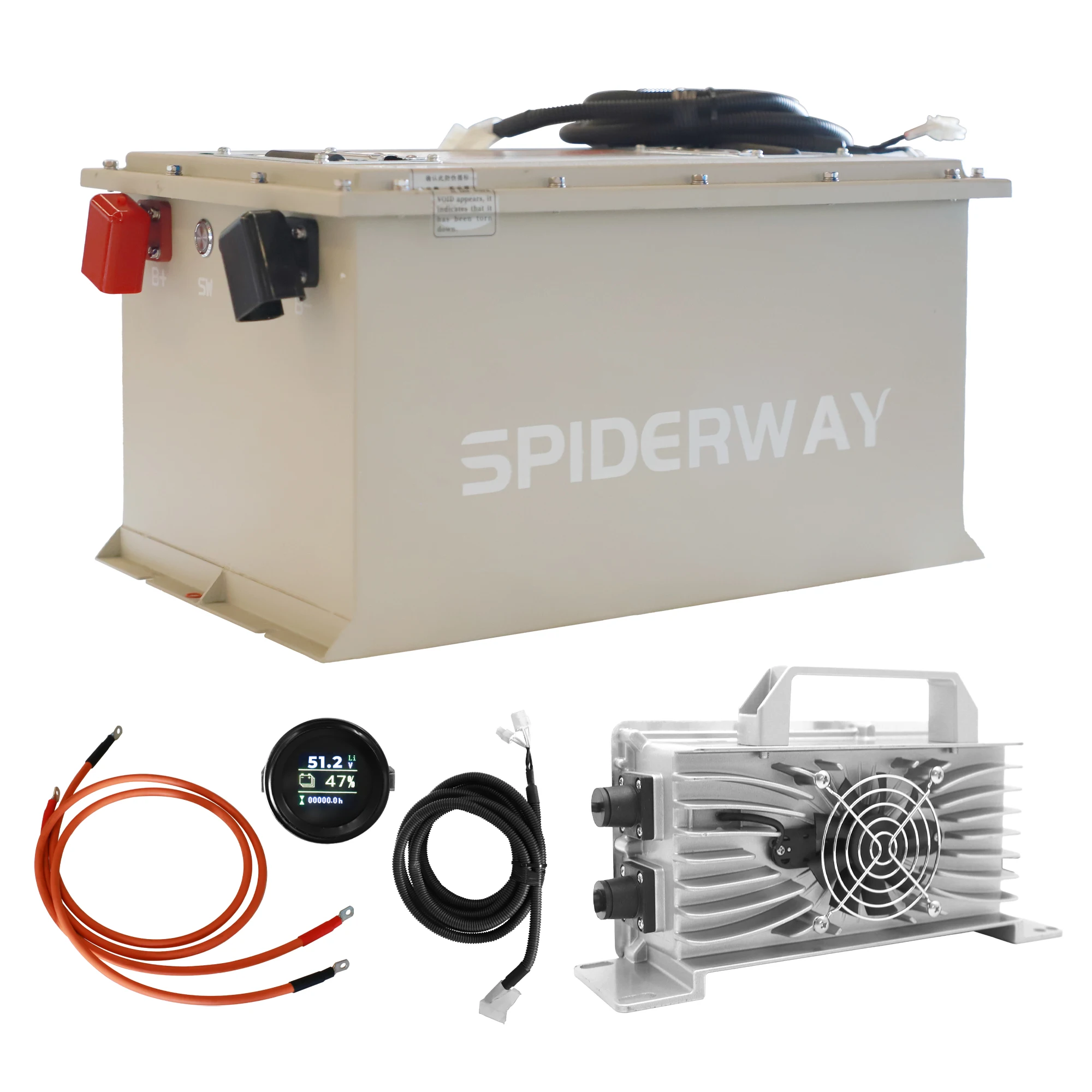 48V 105Ah Lithium Golf Cart Battery Built-in Smart 200A BMS 6000+ Cycle Rechargeable LiFePO4 Battery Max 10.24kW Power Output
48V 105Ah Lithium Golf Cart Battery Built-in Smart 200A BMS 6000+ Cycle Rechargeable LiFePO4 Battery Max 10.24kW Power Output
