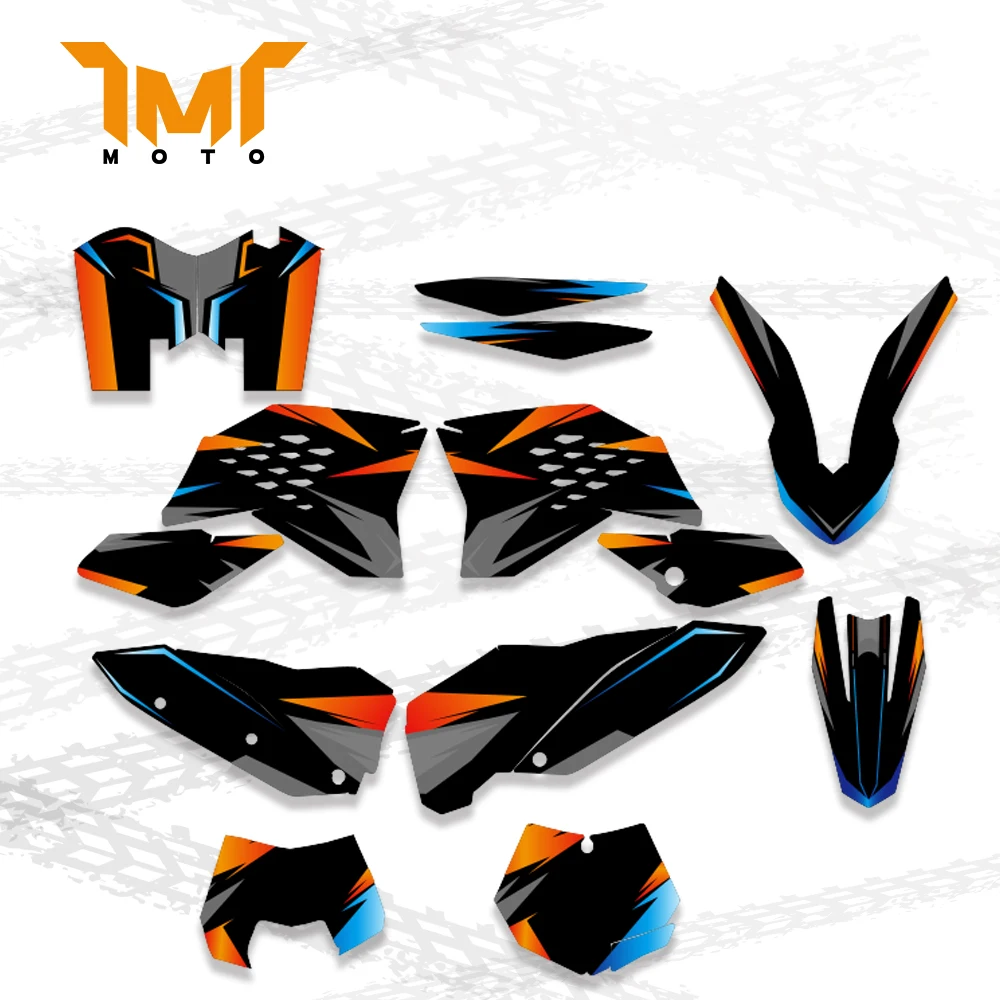 TMT пользовательский номер Графический фон наклейки для KTM EXC EXC-F XCF XC-F 2008-2011 SX-F SX SXF 2007 - 2010
TMT пользовательский номер Графический фон наклейки для KTM EXC EXC-F XCF XC-F 2008-2011 SX-F SX SXF 2007 - 2010