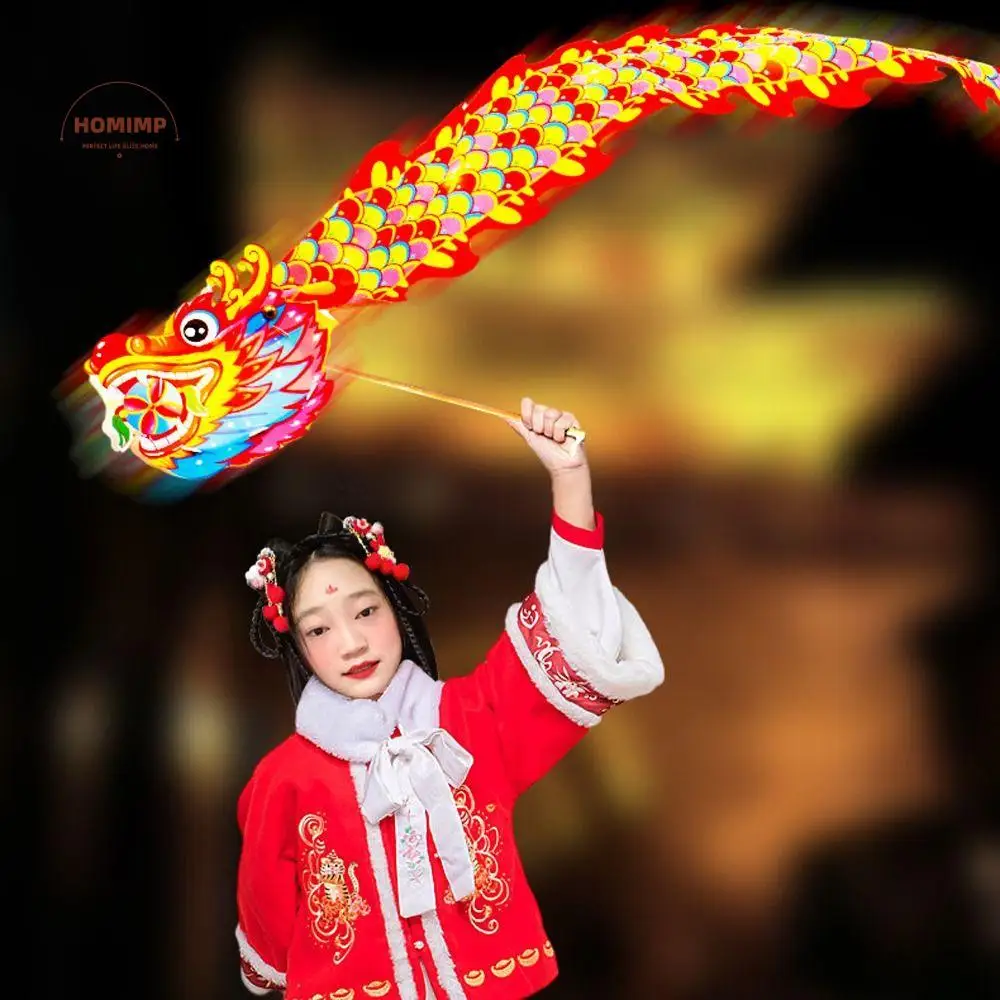 Chinese Dragon Dance Lantern Handmade Blessing Handheld Dragon Lantern Traditional LED Lantern Toys Parent Child Activity
Chinese Dragon Dance Lantern Handmade Blessing Handheld Dragon Lantern Traditional LED Lantern Toys Parent Child Activity