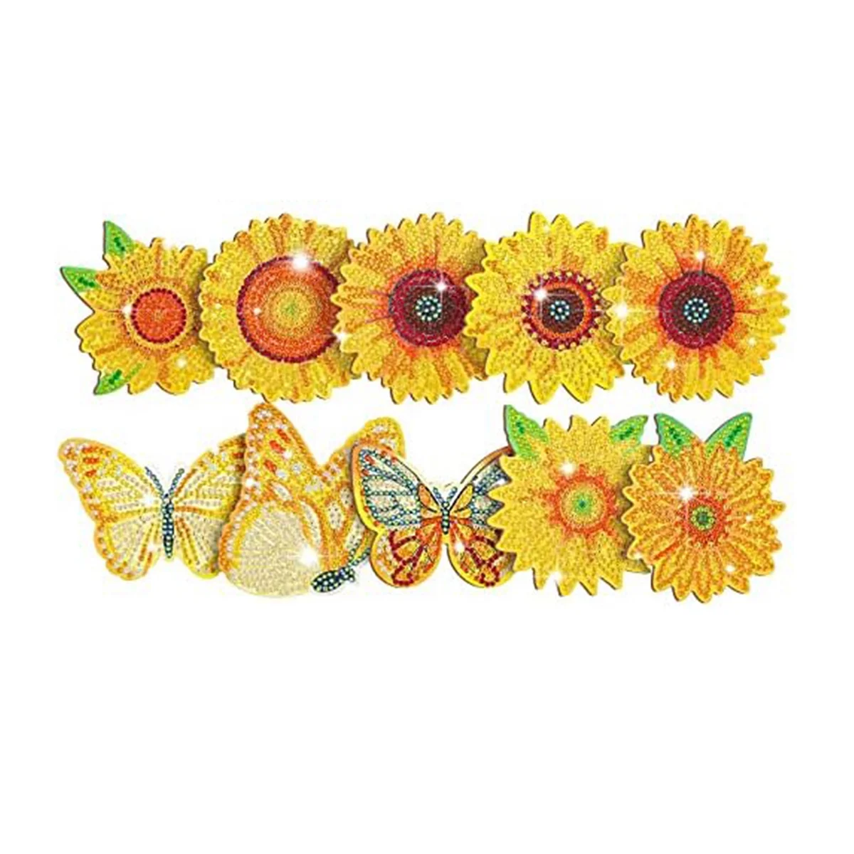 ADP-Sunflower Coaster Set with Bracket Suitable for Beginners, Adults, and Art and Crafts Supplies
ADP-Sunflower Coaster Set with Bracket Suitable for Beginners, Adults, and Art and Crafts Supplies