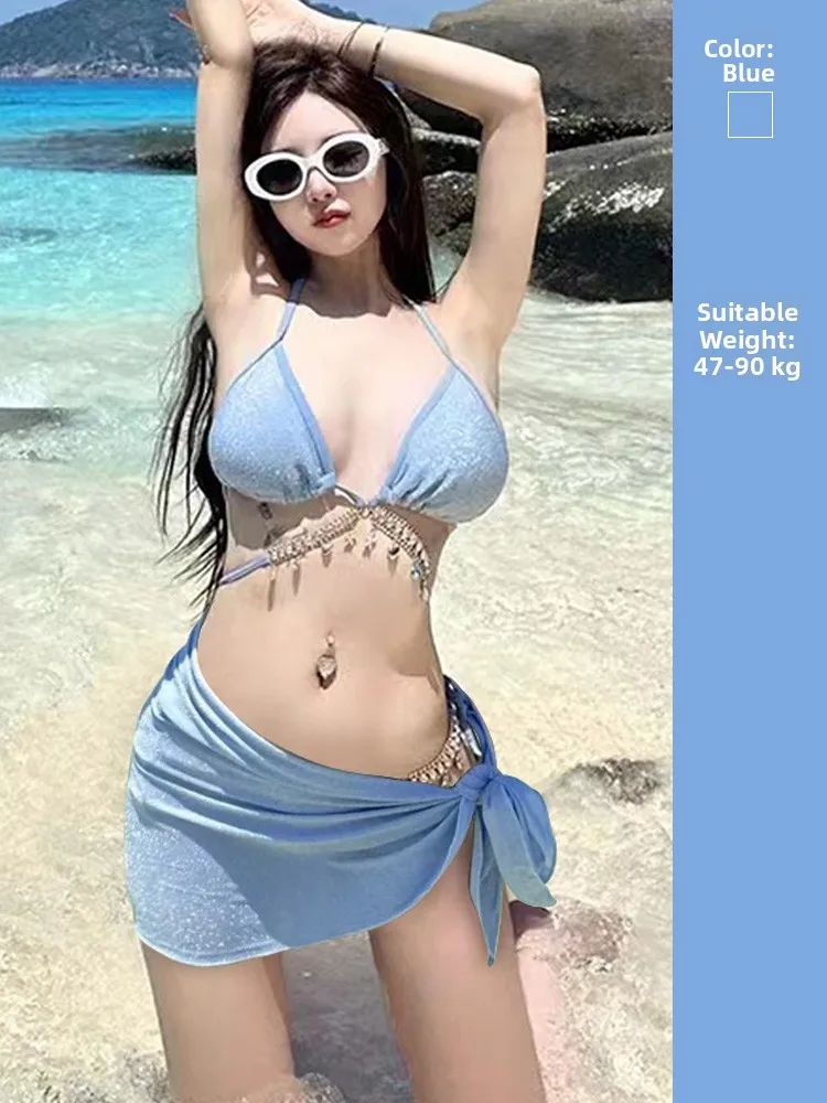 Large Size Bikini Tee Piece Set Chain Strap Thermal Spring Sea Beach Vaion Swimsuit MM JF.R Brand Polyester Spandex
Large Size Bikini Tee Piece Set Chain Strap Thermal Spring Sea Beach Vaion Swimsuit MM JF.R Brand Polyester Spandex