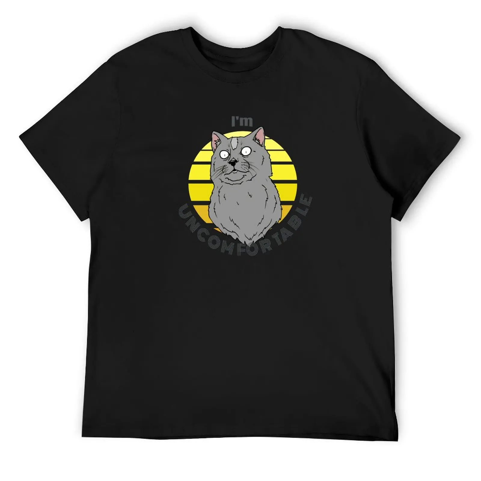 I'm Uncomfortable Cat - for life's discomforts T-Shirt cotton graphic tees vintage anime shirt man clothes mens designer clothes
I'm Uncomfortable Cat - for life's discomforts T-Shirt cotton graphic tees vintage anime shirt man clothes mens designer clothes
