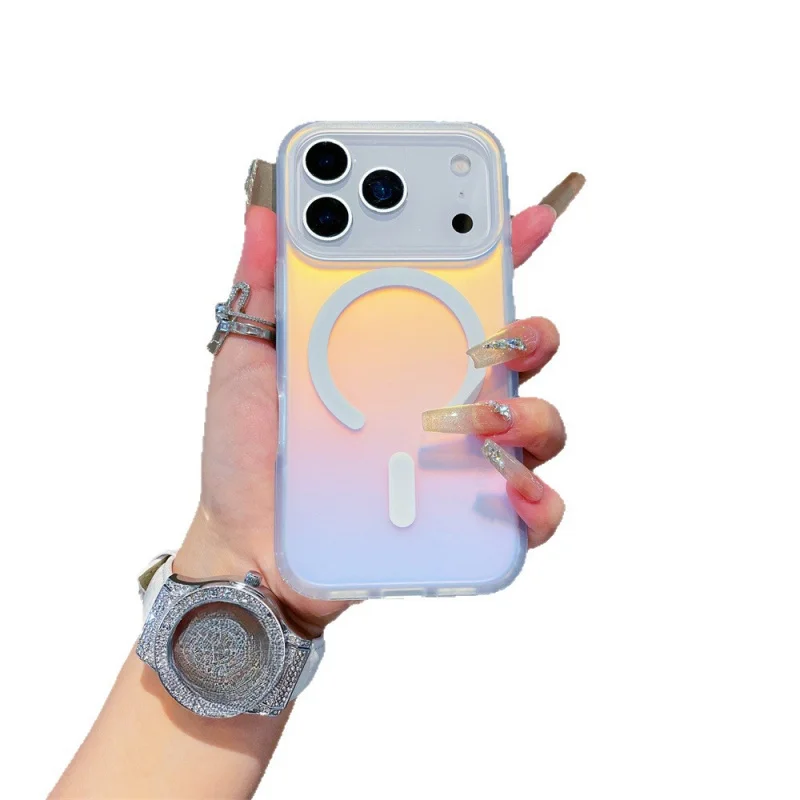 New Phone Case Supports For iPhone 17 Pro Max Air Color-Changing Magnetic Cover Slim Full Cover Protective
New Phone Case Supports For iPhone 17 Pro Max Air Color-Changing Magnetic Cover Slim Full Cover Protective