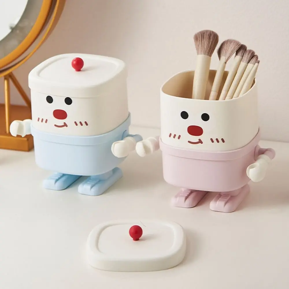 Large Capacity Plastic Storage Box Cartoon Creative Pen Holder Cute with Lid Trash Can Home
Large Capacity Plastic Storage Box Cartoon Creative Pen Holder Cute with Lid Trash Can Home