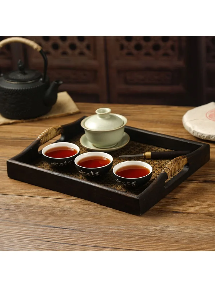 Southeast Asian Beauty Salon Hotel Tea Cup Storage Serving TrayThai Style Rattan Wooden Tray
Southeast Asian Beauty Salon Hotel Tea Cup Storage Serving TrayThai Style Rattan Wooden Tray
