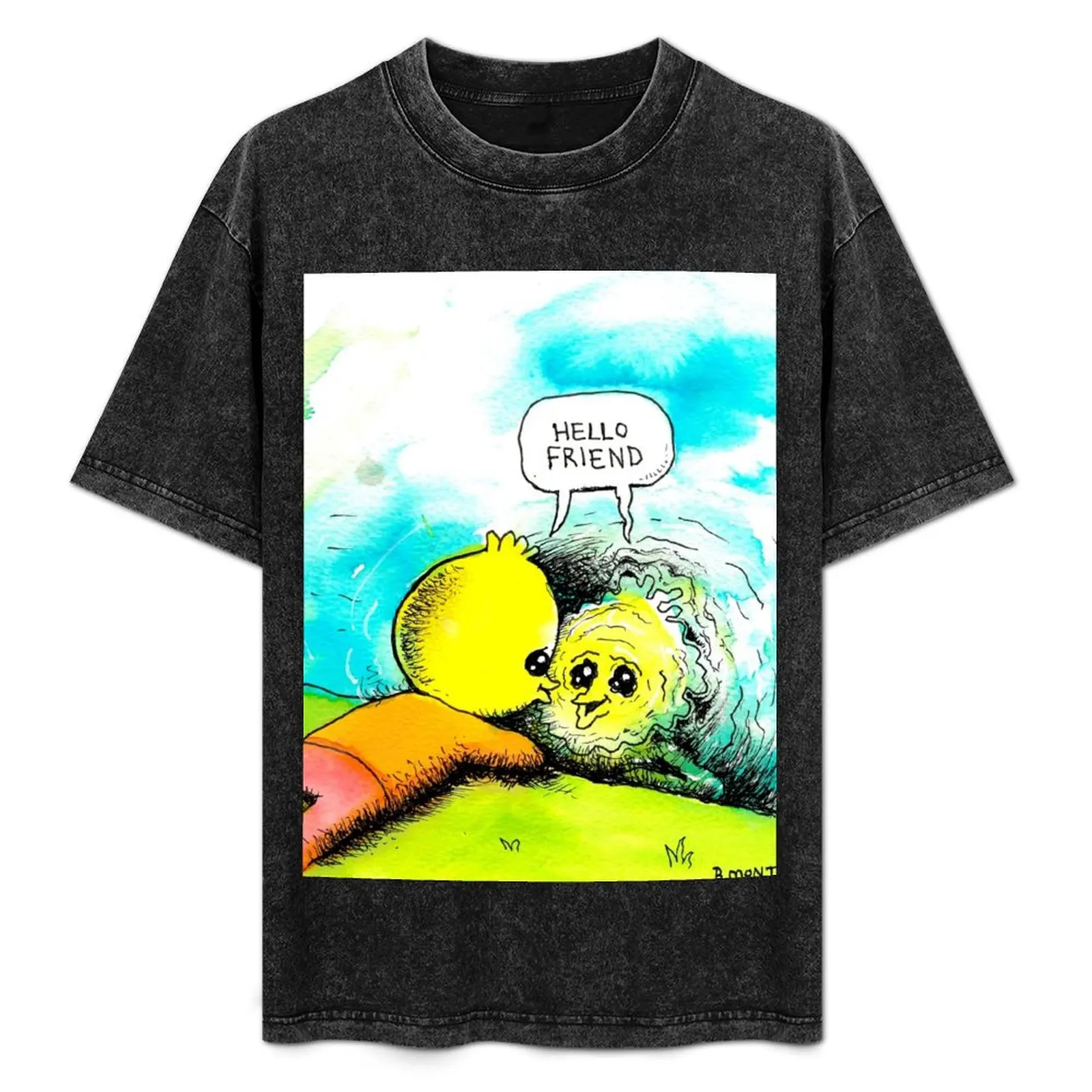Hello Friend T-Shirt Tough Fabric Work Tee
Hello Friend T-Shirt Tough Fabric Work Tee
