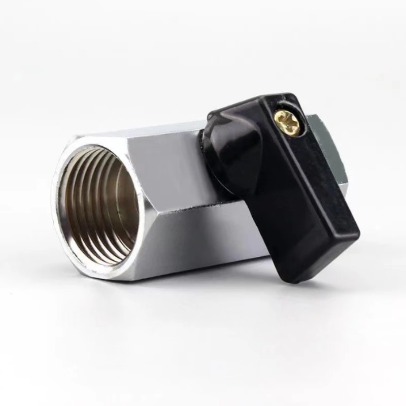 Mini Polished Copper Ball Valve PT1/8, 1/4, 3/8, 1/2 Inner and Outer Wire Gas Electric Dual-use Water Pipe Switch
Mini Polished Copper Ball Valve PT1/8, 1/4, 3/8, 1/2 Inner and Outer Wire Gas Electric Dual-use Water Pipe Switch