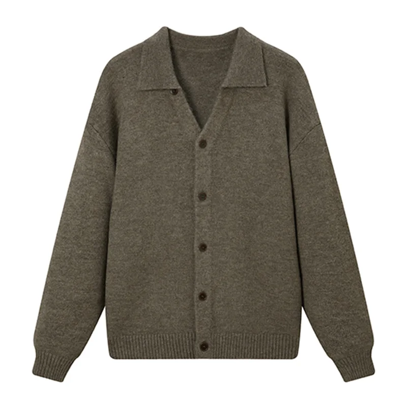 Knitted Sweatercoat Premium Men Sweater Long Sleeve Solid Casual Winter Quality Acrylic Blends Elastic Fashion Sueters De Hombre
Knitted Sweatercoat Premium Men Sweater Long Sleeve Solid Casual Winter Quality Acrylic Blends Elastic Fashion Sueters De Hombre