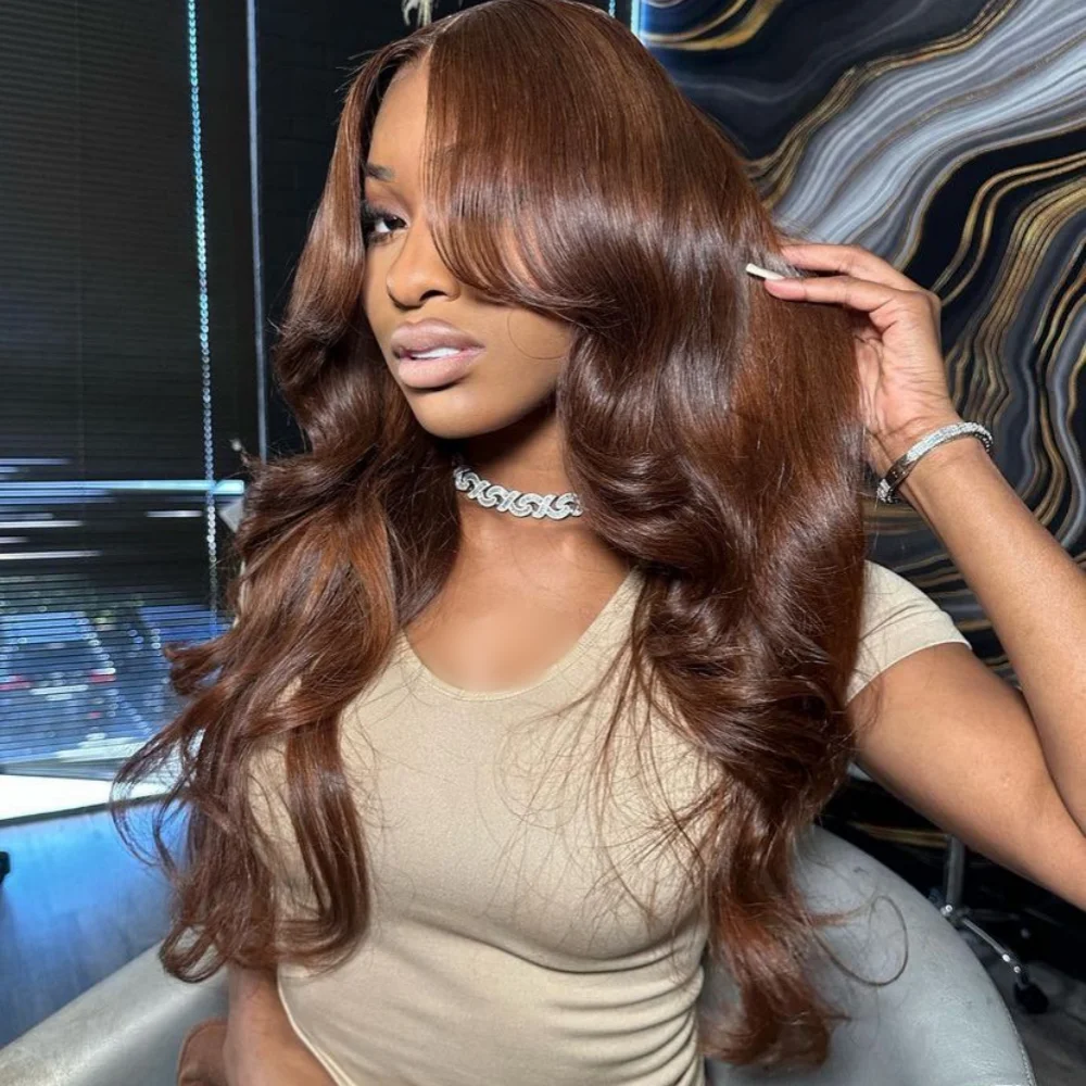 26 дюймов натуральный коричневый длинный объемная волна бесклеевой 200 плотность кружева 5x5 шелковая основа парик человеческих волос для женщин детские волосы предварительно выщипанные ежедневно
26 дюймов натуральный коричневый длинный объемная волна бесклеевой 200 плотность кружева 5x5 шелковая основа парик человеческих волос для женщин детские волосы предварительно выщипанные ежедневно