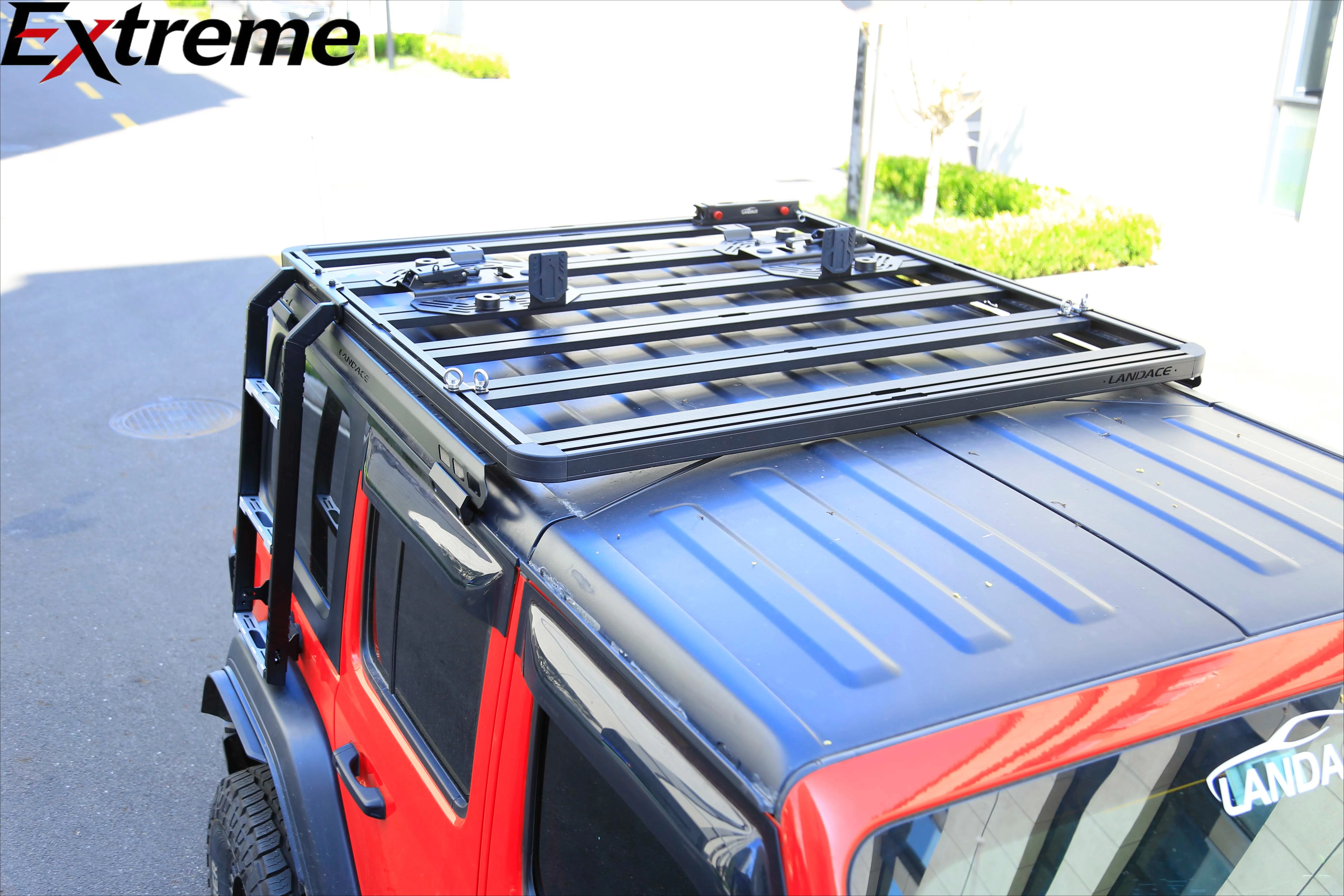 Wholesale Off Road Accessories Magnetic Tight Attached Roof Rack Mounted Ladder Car Side Ladder for Jeep Wrangler JL JK
Wholesale Off Road Accessories Magnetic Tight Attached Roof Rack Mounted Ladder Car Side Ladder for Jeep Wrangler JL JK