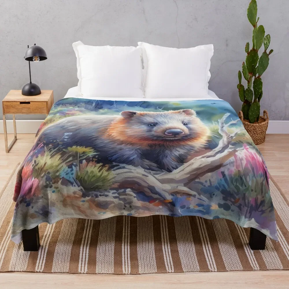 Wombat Art #8 Wombat Lovers Throw Blanket Tourist Thins Blankets Sofas Of Decoration halloween Blankets
Wombat Art #8 Wombat Lovers Throw Blanket Tourist Thins Blankets Sofas Of Decoration halloween Blankets