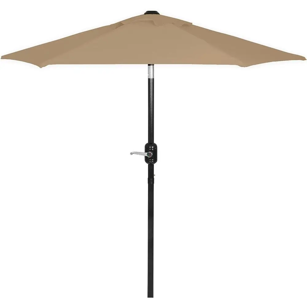 6 ft Outdoor Patio Umbrella with Crank Open/Close and Push Button Tilt Adjustment
6 ft Outdoor Patio Umbrella with Crank Open/Close and Push Button Tilt Adjustment