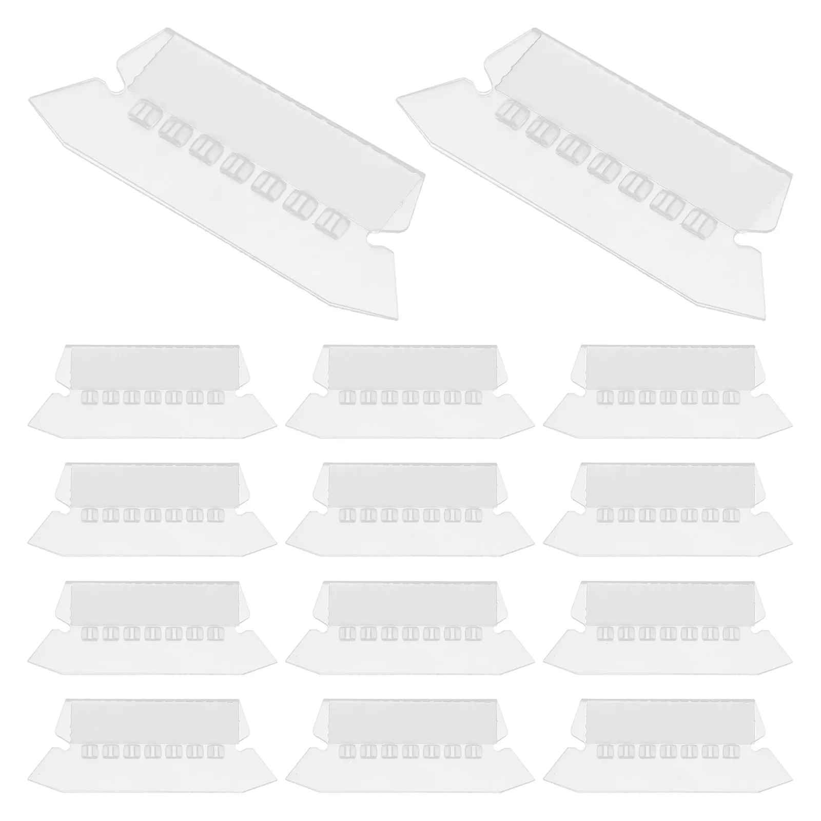 100Pcs File Folder Tabs Inserts Clear Plastic Hanging Labels for Office School Home Filing Folder Tab Index Organizer
100Pcs File Folder Tabs Inserts Clear Plastic Hanging Labels for Office School Home Filing Folder Tab Index Organizer