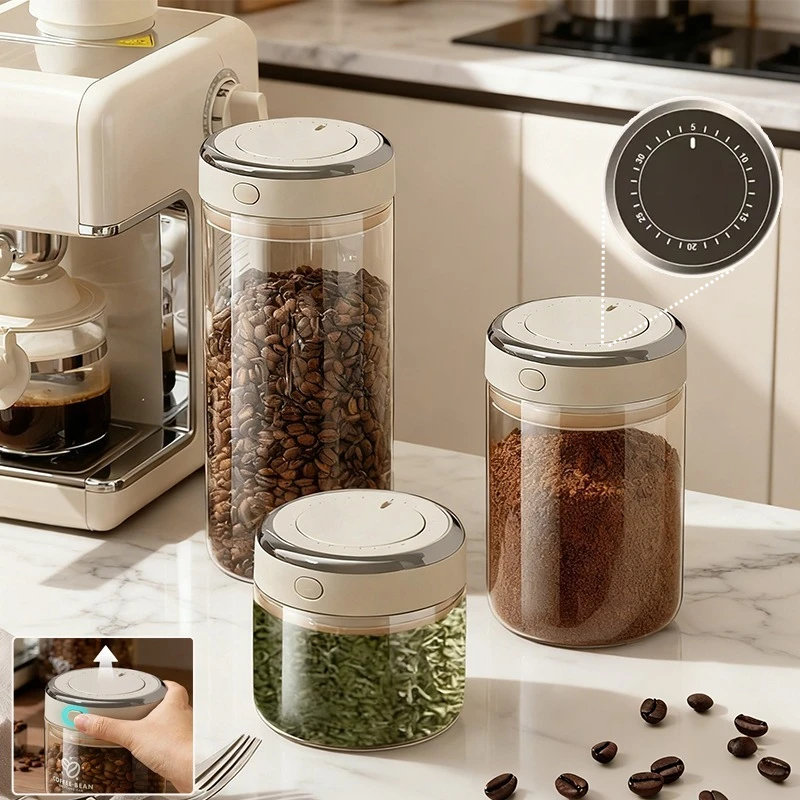 New Coffee Bean Storage Container with One-way Valve Large Capacity Moisture-proof Sealed Food Storage for Grain Snack Sugar 커피
New Coffee Bean Storage Container with One-way Valve Large Capacity Moisture-proof Sealed Food Storage for Grain Snack Sugar 커피