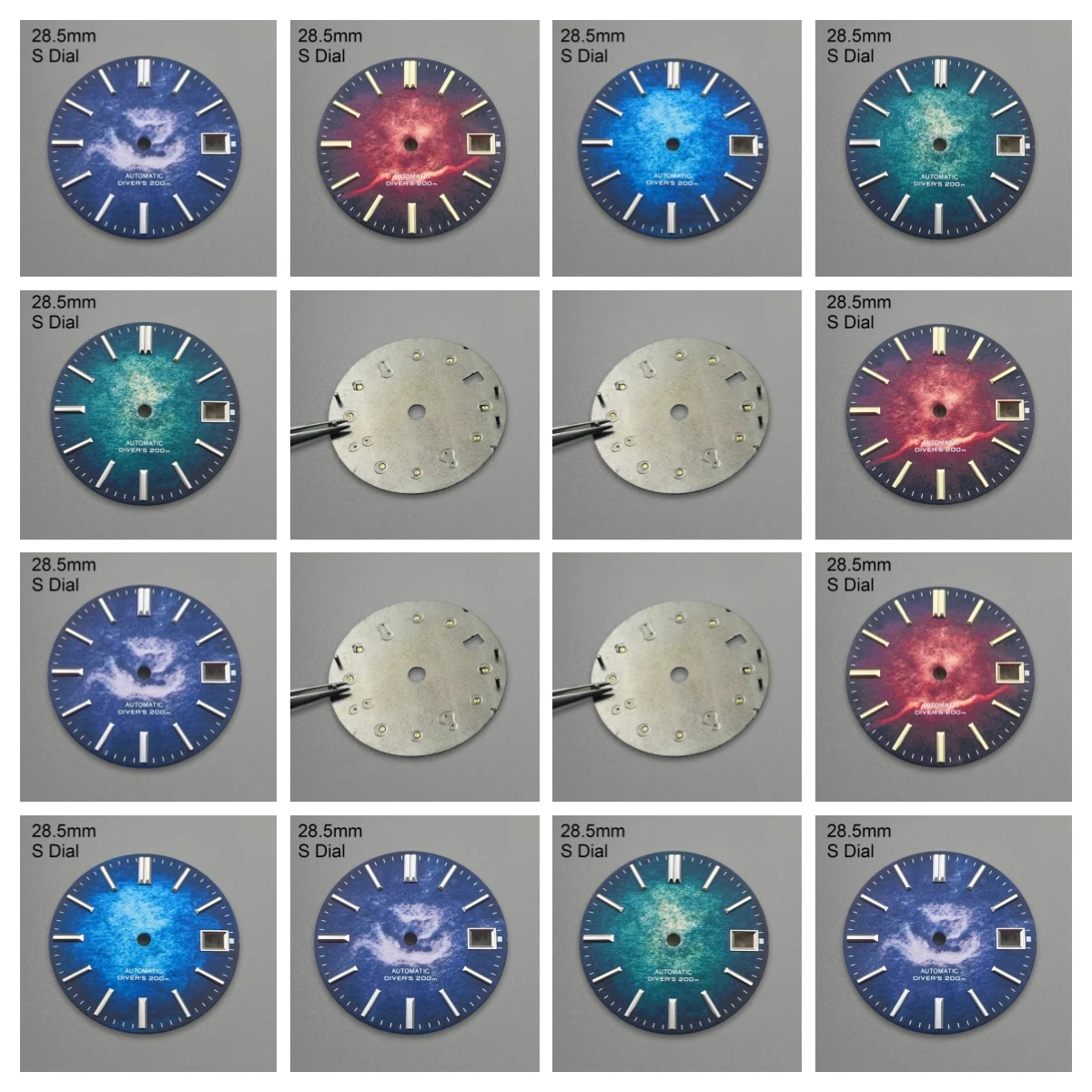 Циферблат с логотипом S 28,5 мм подходит для механизма NH35/NH36/4R/7S, 3D-печать, красочные высококачественные аксессуары для модификации часов
Циферблат с логотипом S 28,5 мм подходит для механизма NH35/NH36/4R/7S, 3D-печать, красочные высококачественные аксессуары для модификации часов