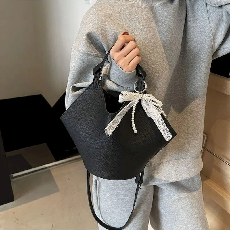 Crossbody Bags for Women Solid Korean Style Versatile Handbags Office Luxury Lady Fashionable Female High Quality Bucket Bags
Crossbody Bags for Women Solid Korean Style Versatile Handbags Office Luxury Lady Fashionable Female High Quality Bucket Bags