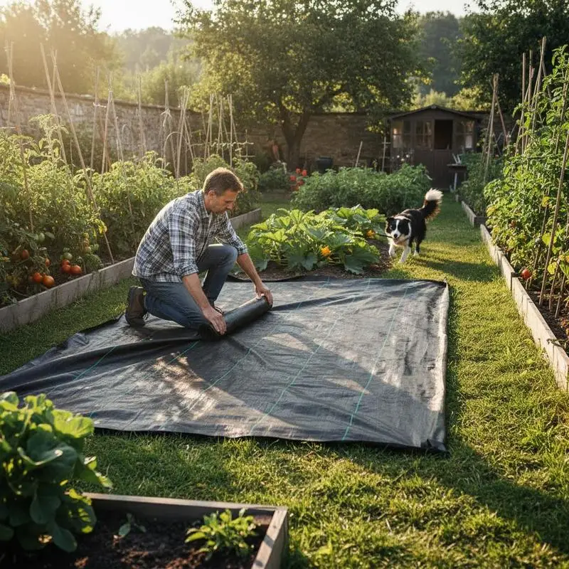 3FTx50FT Premium Heavy Duty Weed Barrier Landscape Fabric, 3.2OZ Woven Geotextile Fabric Under Gravel, High Permeability for Weed Blocker Weed Mat, Driveway Fabric, Weed Control Garden Cloth
3FTx50FT Premium Heavy Duty Weed Barrier Landscape Fabric, 3.2OZ Woven Geotextile Fabric Under Gravel, High Permeability for Weed Blocker Weed Mat, Driveway Fabric, Weed Control Garden Cloth