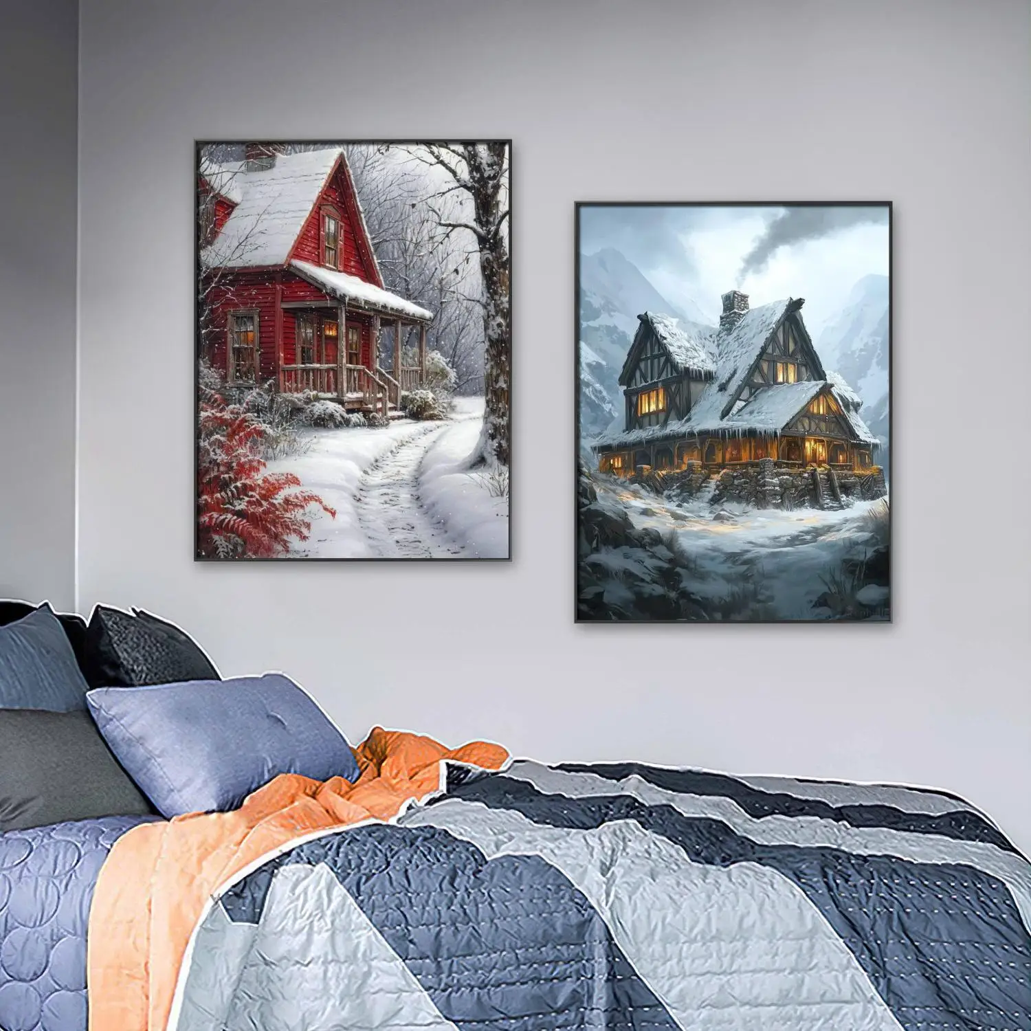 Снежная гора DIY алмазная живопись зимний пейзаж сельских бревенчатов 5D Алмазная вышивка безрамный Настенный декор домашний декор
Снежная гора DIY алмазная живопись зимний пейзаж сельских бревенчатов 5D Алмазная вышивка безрамный Настенный декор домашний декор