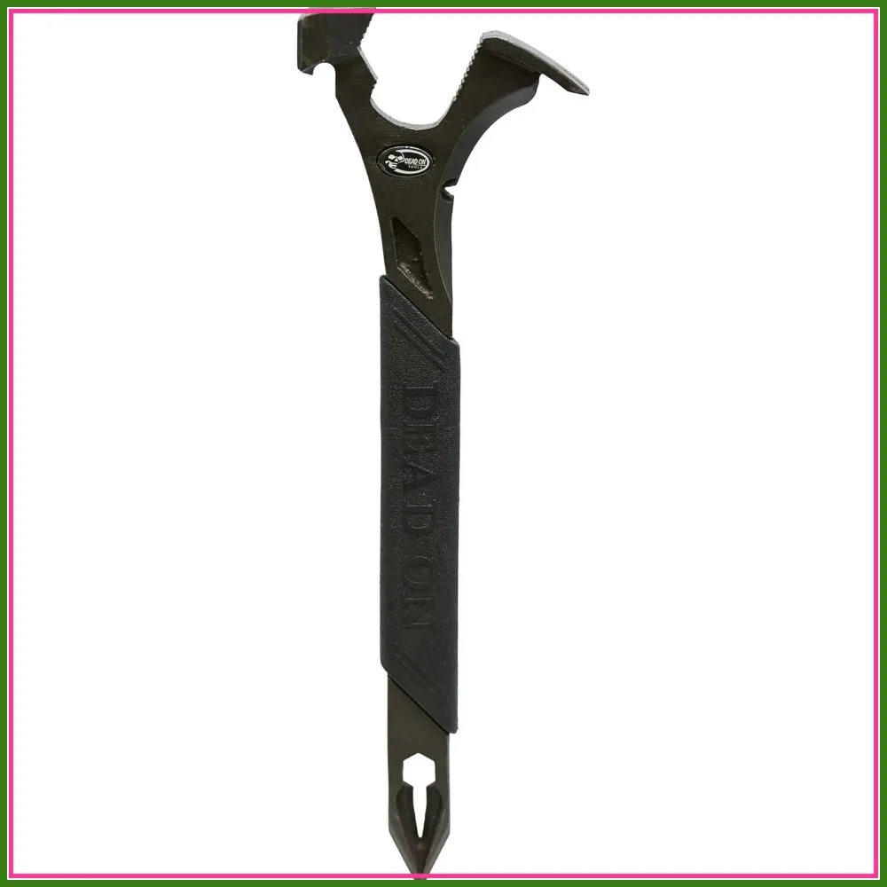 15-Inch Annihilator Utility and Wrecking Bar, Heavy Duty Pry Bar for Demolition, Nail Puller, and Construction Tool
15-Inch Annihilator Utility and Wrecking Bar, Heavy Duty Pry Bar for Demolition, Nail Puller, and Construction Tool