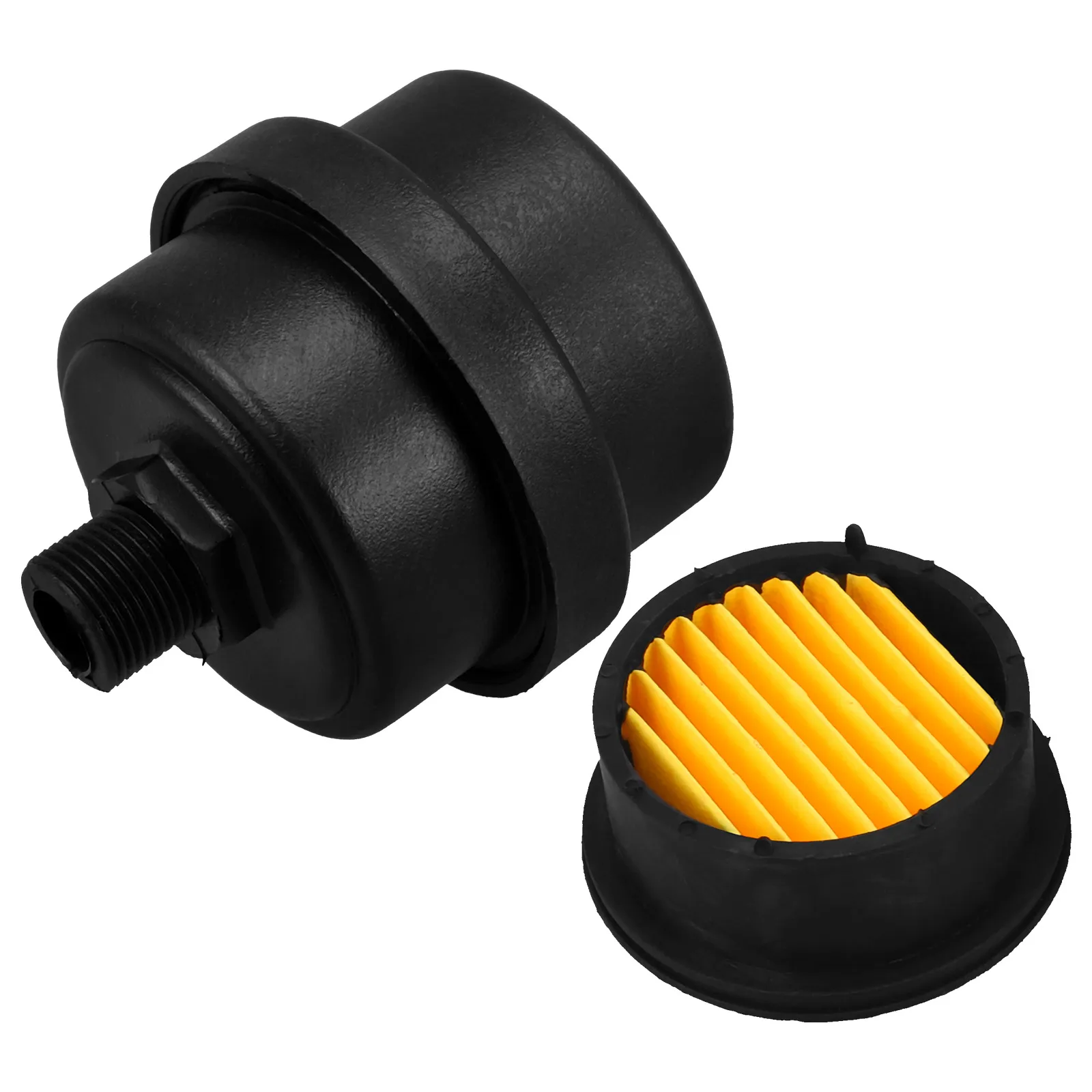 Air Compressor Filter 16mm Oil-free Machine Plastic Shell Spare Core Filtration Sound Muffler Generators Blowers Intake Tools
Air Compressor Filter 16mm Oil-free Machine Plastic Shell Spare Core Filtration Sound Muffler Generators Blowers Intake Tools