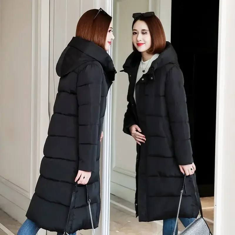 2025 Winter Women's Thickened Down Cotton Coat Medium-length Stylish Winter Loose Long Snow Jacket
2025 Winter Women's Thickened Down Cotton Coat Medium-length Stylish Winter Loose Long Snow Jacket