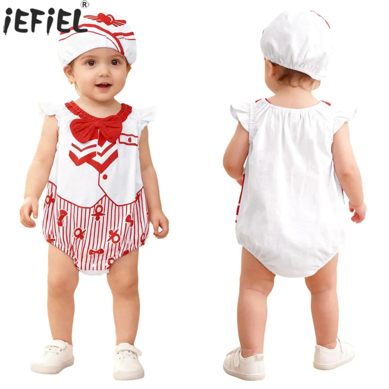 Одежда для маленьких девочек, милый комбинезон с принтом, хлопковое боди без рукавов со шляпой, детский душ, косплей, тематическая вечеринка, день рождения
Одежда для маленьких девочек, милый комбинезон с принтом, хлопковое боди без рукавов со шляпой, детский душ, косплей, тематическая вечеринка, день рождения