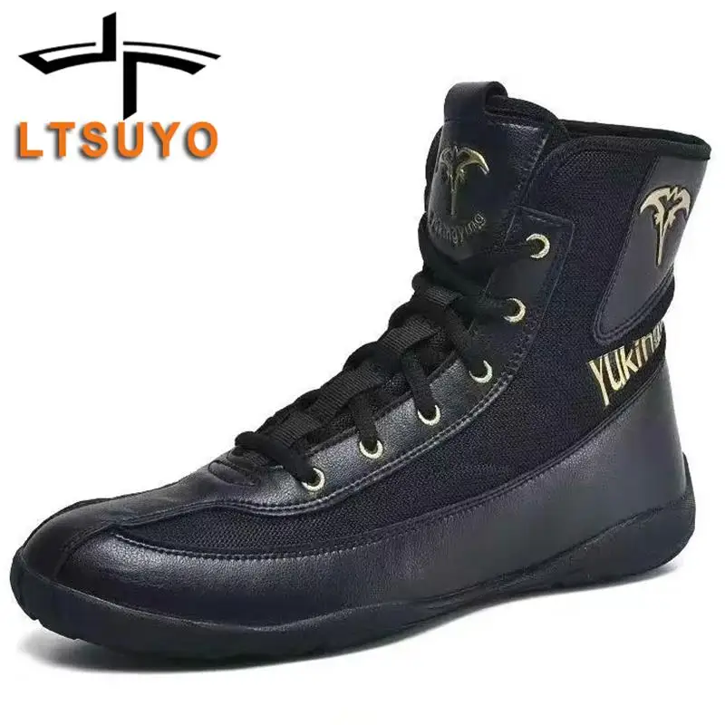 Men's High-End Professional Boxing Shoes for All Seasons Wrestling Gymnastics Fitness Training Martial Arts Combat Boots
Men's High-End Professional Boxing Shoes for All Seasons Wrestling Gymnastics Fitness Training Martial Arts Combat Boots